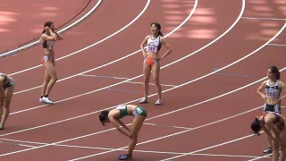 予選・決勝 女子400mH 関東インカレ陸上2022