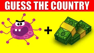 Guess the Country by Emoji Challenge | Emoji Puzzle Quiz Game