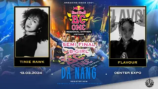 TINIE RAWK vs FLAVOUR | SEMI FINAL B-GIRL | RED BULL BC ONE REGIONAL CYPHER VIETNAM 2024