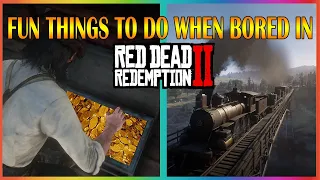 Fun Things to Do when You are Bored in Red Dead Redemption 2! Part 2