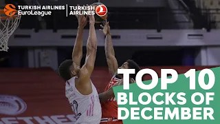 Turkish Airlines EuroLeague, Top 10 Blocks of December!