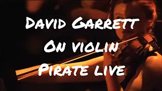 Tempodrom - A Pirate's live Performances - on violin David Garrett