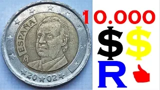 Spain 2 euro 2002 Defect Error