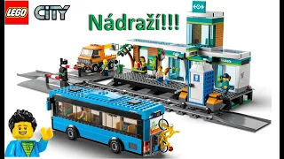 Vlakové nádraží v LEGO City!!!