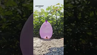 Water balloon drop splash slow motion!