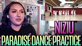 NiziU - "Paradise" Dance Practice (Fix ver.) Reaction