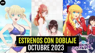 ESTRENOS de ANIME con DOBLAJE OCTUBRE 2023