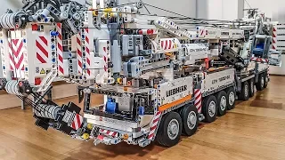 Lego Technic Liebherr LTM 11200 Crane Details MOC by Jeroen Ottens