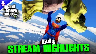 GTA 5 Superman vs Hulk - Stream Highlights