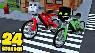 24 STUNDEN als FAHRRAD LEBEN?! - Minecraft [Deutsch/HD]