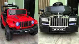 RC Jeep Wrangler & RC Rolls-Royce Car Unboxing & Testing!! 🔥🔥