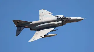 (4K) Athens Flying Week | Highlights Sunday Show | F-15, F-18, F-16, F-4  (DutchPlaneSpotter)