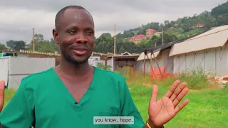 Nurse shares his Ebola survivor story.