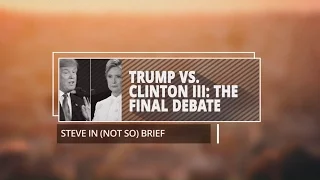 Trump vs Clinton III: The Final Presidential Debate