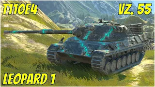 Leopard 1, Vz. 55 & T110E4 ● WoT Blitz