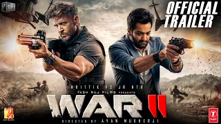 WAR 2 : Official Trailer | Hrithik Roshan | NTR | Ashutosh Rana | Siddharth A | Yash Raj | Concept