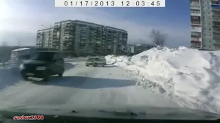 Подборка аварий и ДТП январь 2013/2 Car Crash compilation