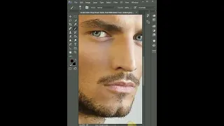 Remove Beard and Mustache Realistically in Adobe Photoshop with Speed Art