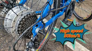 How to Make 50 KM/h High Speed BLDC Hub Motor Electric Bike