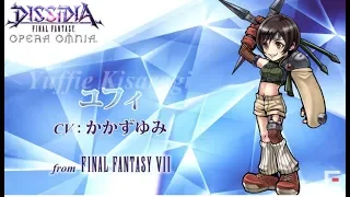 Dissidia Opera Omnia Yuffie Battle Translations