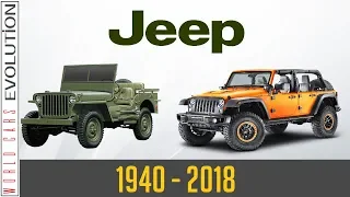 W.C.E - Jeep Evolution  (1940 - 2018)