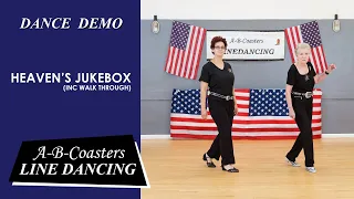 HEAVEN'S JUKEBOX - Line Dance Demo & Walk Through