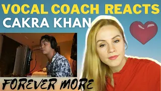 Cakra Khan | GAMALIEL - FOREVER MORE ( COVER ) | Vocal Coach Reaction and Analysis