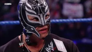 Rey Mysterio talks to Batista