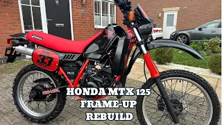 MTX 125 rebuild with audio and close ups