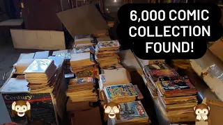 Uncovering a 6,000 Comic Book Collection Out of a Storage Locker! PT. 1