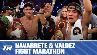 Navarrete & Valdez Win 1st World Titles | FREE FIGHT MARATHON | Navarrete vs Valdez Sat Aug 12 ESPN