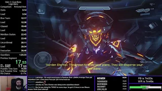 Halo 5 Breaking Legendary Difficulty Speedrun in 7m46s