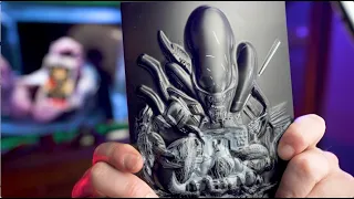 Filmarena 4K Alien Embossed Full Slip Steelbook unboxing