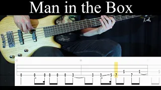 Man in the Box (Alice in Chains) - Bass Cover (With Tabs) by Leo Düzey