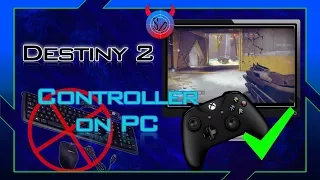 Controller on PC - Destiny 2 PC BETA Funny Multiplayer Gameplay