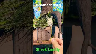 Halloween song Halloween Shrek family | Shrek finger family