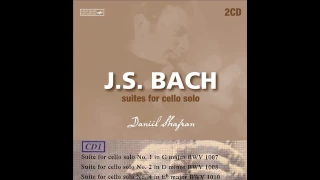 Daniil Shafran plays Bach 6 suites for cello solo  CD1