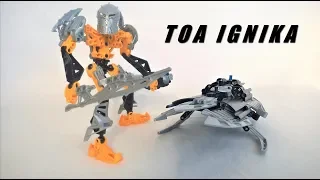 Лего Бионикл: Обзор набора Тоа Игника 8697 (Lego Bionicle Toa Ignika 8697 set review)