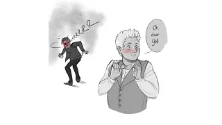 Good Omens - Jim becomes invisible