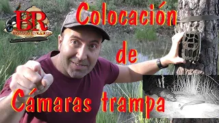 Tutorial: Colocación de cámaras trampa. Rastros, ubicación y orientación de cámaras de fototrampeo.