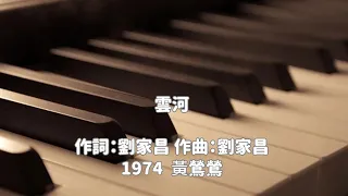 #劉家昌的經典作品#電影主題曲《雲河》🎶 #鋼琴演奏版💕