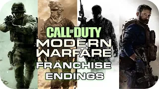 MODERN WARFARE FRANCHISE Endings 2007- 2019 / Call of Duty Modern Warfare Series Every Ending