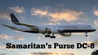 Samaritans Purse DC-8 Aid relief flight