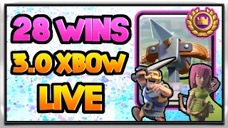 Top 500 Global Tournament Finish with 3.0 Xbow — Clash Royale