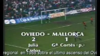 Real Oviedo 2 RCD Mallorca 1 (Temp 87-88) Ascenso a Primera División