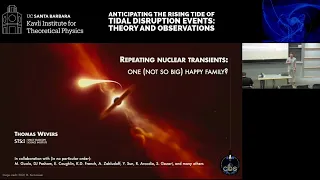 Repeating nuclear transients: one (not so big) happy family?  ▸  Thomas Wevers (STScI)