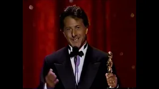 Dustin Hoffman winning the Academy Award for Best Actor In A Leading Role