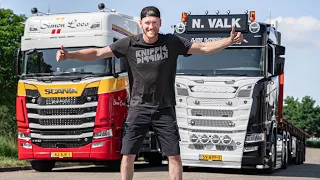 Klapperen met splinternieuwe Scania S650 van Nick Valk en krappe sokken in Utrecht!