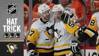 Jake Guentzel leads Penguins to series win with four straight goals