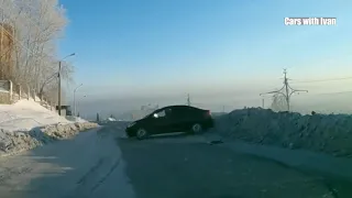 SNOW DRIVING FAILS WINTER CAR CRASH COMPILATION 2021 #36  road rage 2021